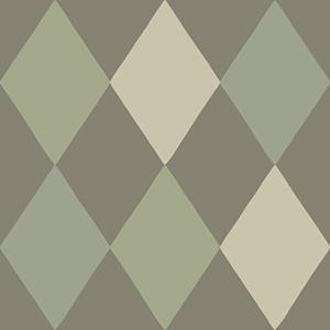 Dutch Wallcoverings Langtan - Kalas Dark Green - Groen