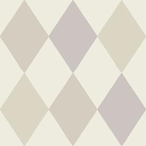 Dutch Wallcoverings Langtan - Kalas Grey/Lilac - Grijs/Lila