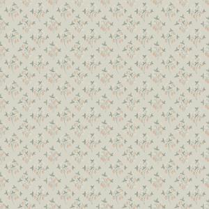 Dutch Wallcoverings Rosenlycka - Strawberries Neutral - Groen/Rood/Wit