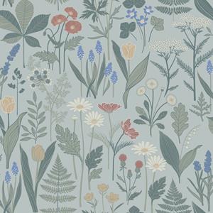Dutch Wallcoverings Ortagard - Elsa Light Blue - Blauw