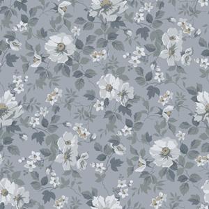 Dutch Wallcoverings Ortagard - Johanna Light Blue - Blauw