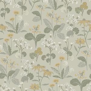 Dutch Wallcoverings Ortagard - Magdalena Green - Groen
