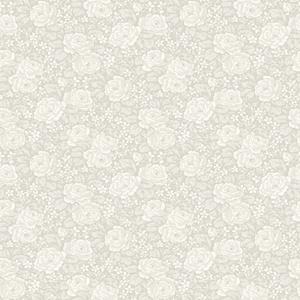 Dutch Wallcoverings Rosenlycka - Roses Cream - Creme