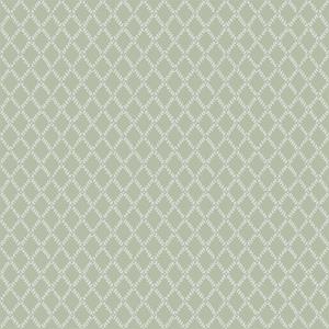 Dutch Wallcoverings Fagelsang - Trevor Green/White