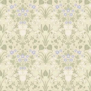 Dutch Wallcoverings Langenas - Varblommor - Beige