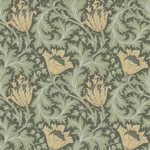 Dutch Wallcoverings Hidden Treasures - Anemone Grn/Geel