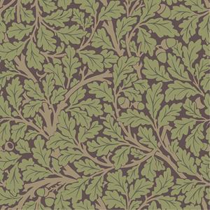 Dutch Wallcoverings Hidden Treasures - Oak Tree Groen