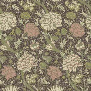Dutch Wallcoverings Hidden Treasures - Cray Groen/Roze