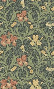 Dutch Wallcoverings Hidden Tr2 -Iris Blue/Green - Blauw/Groen