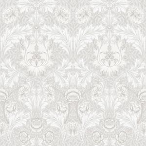 Dutch Wallcoverings Hidden Tr2 -Myrtle White/Grey - Wit/Grijs