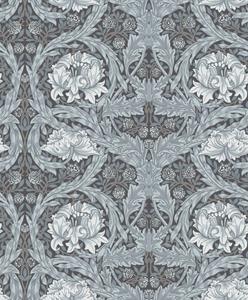 Dutch Wallcoverings Hidden Tr2 -African Marigold Blue - Blauw