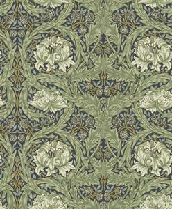 Dutch Wallcoverings Hidden Tr2 -African Marigold Grn/Blue - Groen/Blauw