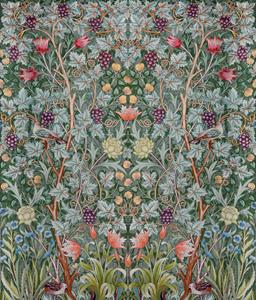 Dutch Wallcoverings Hidden Tr2 -Vine Embroid. 196X270 - Multicolor