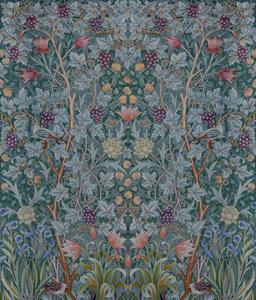 Dutch Wallcoverings Hidden Tr2 -Vine Embroid. 196X270 - Multicolor