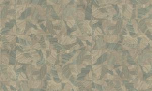 Dutch Wallcoverings Roberto Cavalli 9 - Blok Grn/Bei - Groen/Beige