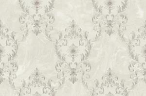 Dutch Wallcoverings Carrara Best - Beige/Zilver