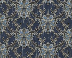 Dutch Wallcoverings Yudashkin 5 10X1,06M - Blauw/Zwart/Goud