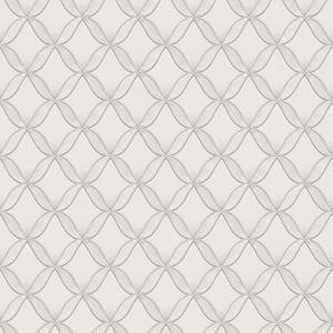 Dutch Wallcoverings Fabric Touch/Bs1 Geometric White - Wit