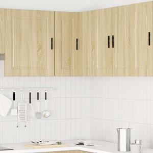 vidaXL Keuken hoekkast Porto bewerkt hout sonoma eikenkleurig