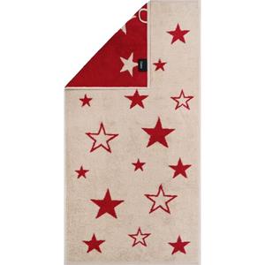 Cawö Cawo Christmas Edition 792 Stars Gastendoekje rot