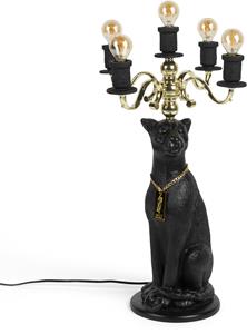 Vloerlamp Proudly Crowned Panther - Zwart