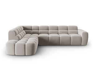 Micadoni 5-zits hoekbank Lisa velvet | 