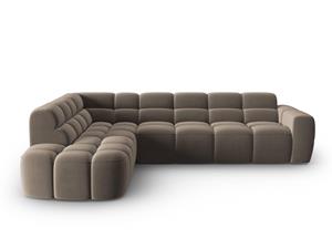 Micadoni 5-zits hoekbank Lisa velvet | 