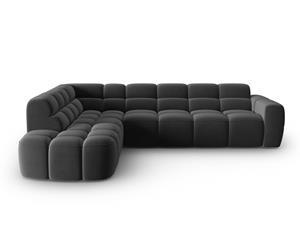 Micadoni 5-zits hoekbank Lisa velvet | 