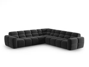 Micadoni 5-zits hoekbank Lisa velvet | 