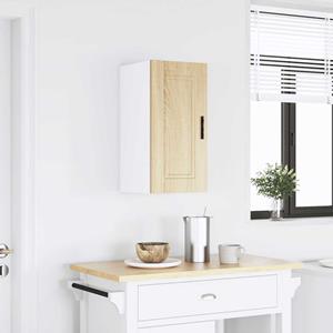 vidaXL Keukenwandkast Porto bewerkt hout sonoma eikenkleurig