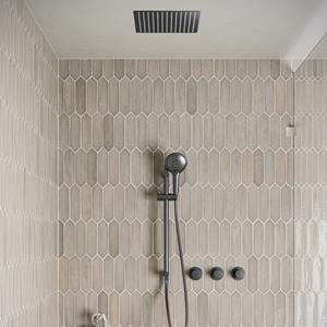 Saniclear Plus inbouw regendouche met inbouw douchekop 30x30cm, glijstang en 2 standen handdouche verouderd ijzer - gunmetal