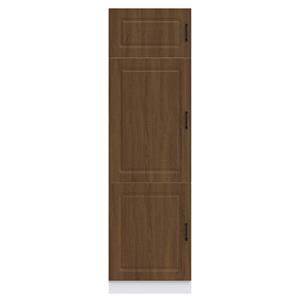 vidaXL Keukenkast Kalmar bewerkt hout bruin eikenkleur