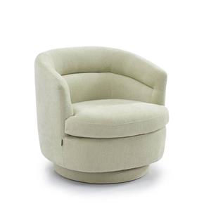 Loods XL Fauteuil Valerie draaibaar chenille mintgroen