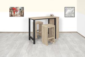 Loods XL Steigerhouten barkruk Derby