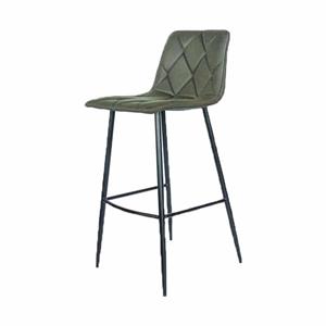 Loods XL Barkruk Tampa microvezel Legergroen
