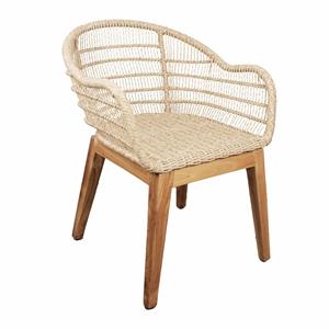 Loods XL Eetkamerstoel Nosso naturel teak