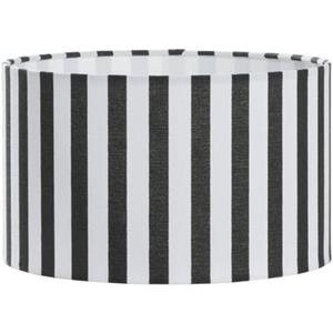 Leen Bakker Kap Juul - zwart/wit - 15xØ25 cm