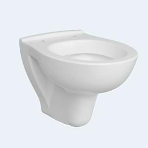 Go by Van Marcke Wandcloset Van Marcke Go X-Small 48 CM Diep Porselein Glans Wit