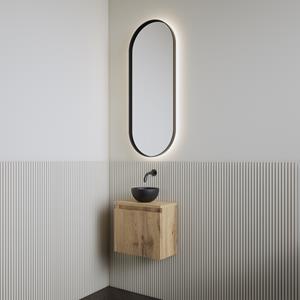 Boss & Wessing Fonteinset | BWS Leto | Walnut | Waskom Mat Zwart