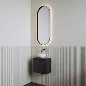 Boss & Wessing Fonteinset | BWS Leto | Mat Zwart | Waskom Glans Wit