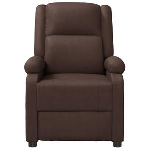 vidaXL Massagestoel kunstleer bruin
