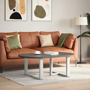 vidaXL Salontafelpoten 2 st T-vormig 70x25x(42-43) cm staal wit