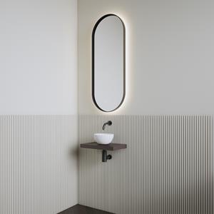Boss & Wessing Fonteinset | BWS Leto | Planchet Mokka Bruin | Waskom Glans Wit