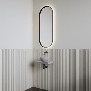 Boss & Wessing Fonteinset | BWS Leto | Planchet Agaat Grijs | Waskom Mat Grijs
