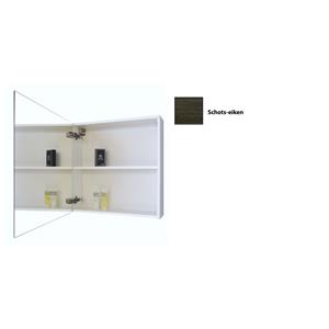 Sanicare Spiegelkast  Qlassics 60 cm 1 Deur Schots-Eiken Links