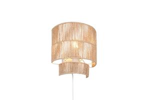 Trio Japandi wandlamp Satna rotan R20071026