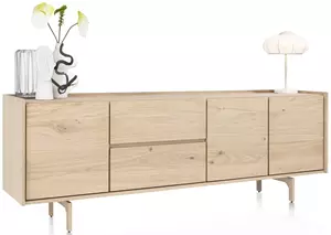 Valgard dressoir 230 cm - 3-deuren + 2-laden