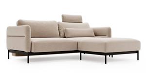 NADUVI Collection 3-zitsbank Selene met poef | 
