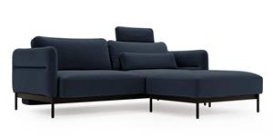 NADUVI Collection 3-zitsbank Selene met poef | 