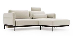 NADUVI Collection 3-zitsbank Selene met poef | 